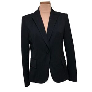 Centre Ville Paris Blazer Jacket Size Large Black